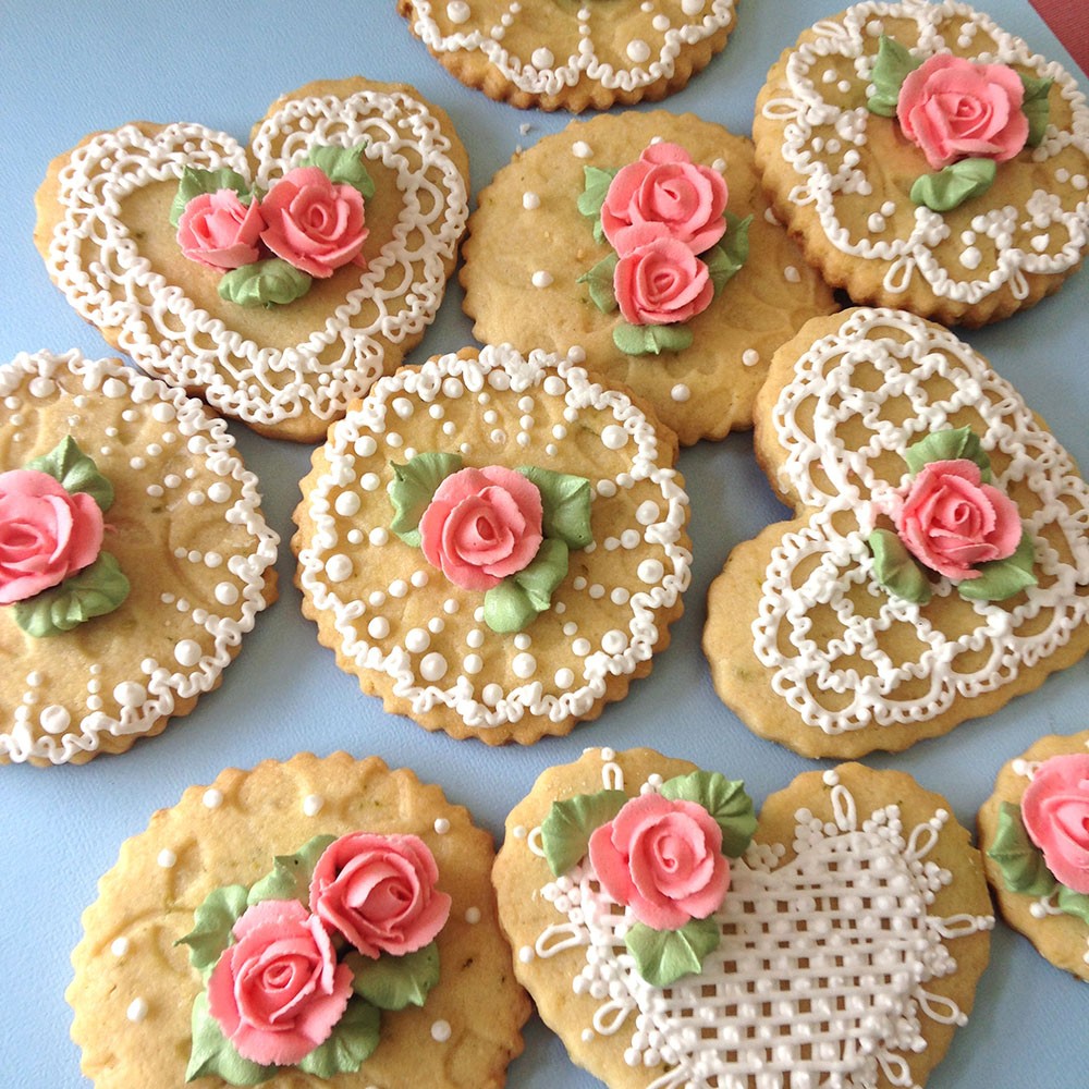 Galletas de azúcar decoradas